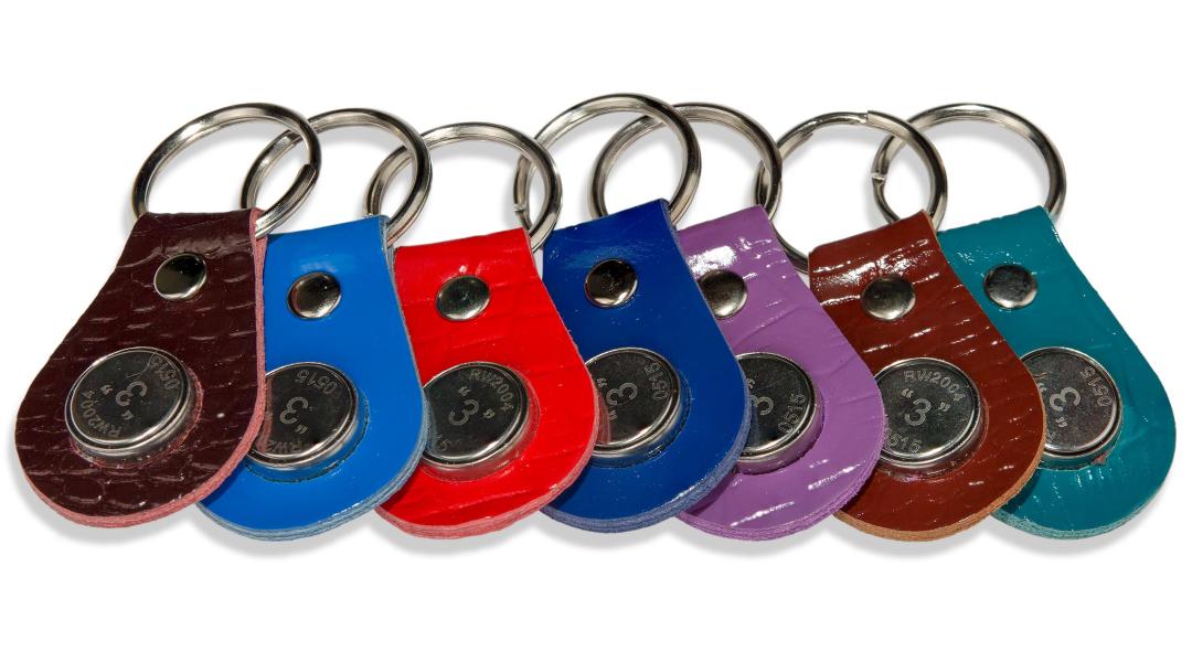 Заготовка, ключ RW2004, цветная кожа