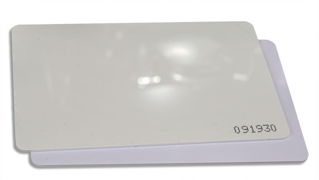 Заготовка, карта тонкая ISO (H2)