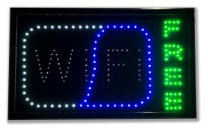 Светодиодная табличка «Wi-Fi» (СТ038)
