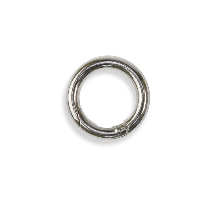 Кольцо-карабин для ключей 25 мм