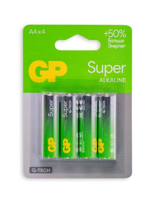 Батарейка GP AA LR6 BL4