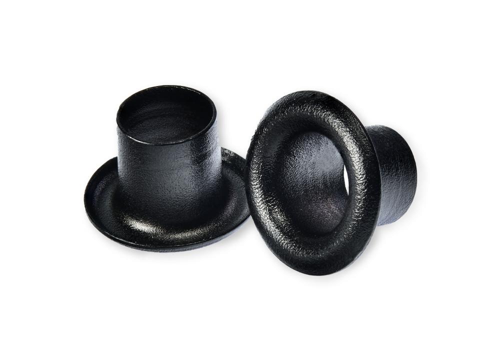 Блочки чёрные 5.0 мм (50шт)