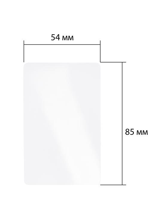 Заготовка карта тонкая ISO (чип H5.5)