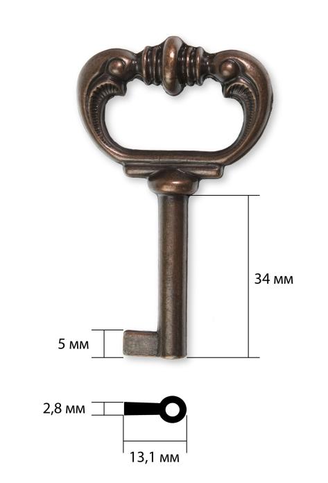 Заготовка ключа для мебели №19