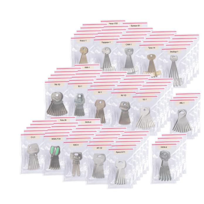 Стартовый набор заготовок 100 видов (550 шт)