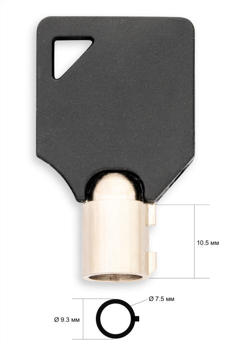 Трубчатый 9.3/7.5 пластик