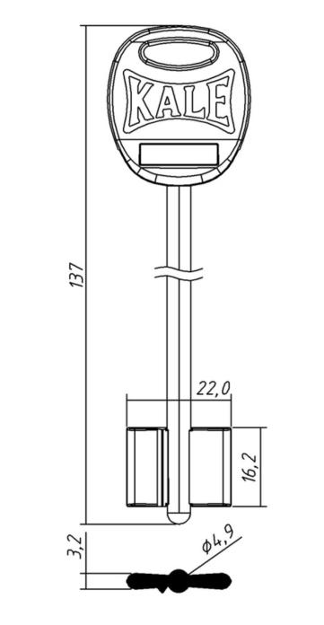 KALE 85мм (черн.)